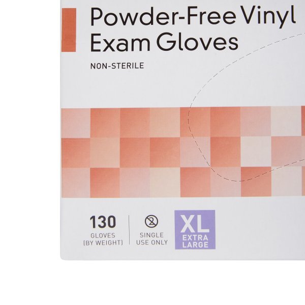 McKesson Powder-Free Vinyl Exam Gloves - 833078_BX - 13 McKesson Powder-Free Vinyl Exam Gloves - 833078_BX - 13