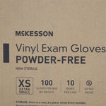 McKesson Powder-Free Vinyl Exam Gloves - 712735_CS - 19 McKesson Powder-Free Vinyl Exam Gloves - 712735_CS - 19