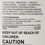 McKesson Pro-Tech Surface Disinfectant Cleaner Alcohol-Based Liquid, Non-Sterile, Citrus Scent - 484483_EA - 14 McKesson Pro-Tech Surface Disinfectant Cleaner Alcohol-Based Liquid, Non-Sterile, Citrus Scent - 484483_EA - 14