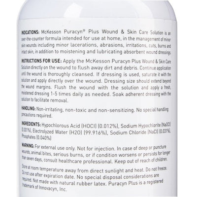 McKesson Puracyn Plus Wound Irrigation Solution - 1113217_CS - 7 McKesson Puracyn Plus Wound Irrigation Solution - 1113217_CS - 7