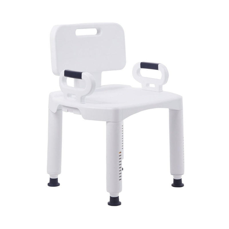 McKesson Removable Arm Rail Plastic Removable Back Bath Bench, 20½ Inch Width - 1065204_EA - 9 McKesson Removable Arm Rail Plastic Removable Back Bath Bench, 20½ Inch Width - 1065204_EA - 9
