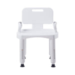 McKesson Removable Arm Rail Plastic Removable Back Bath Bench, 20½ Inch Width - 1065204_EA - 10 McKesson Removable Arm Rail Plastic Removable Back Bath Bench, 20½ Inch Width - 1065204_EA - 10