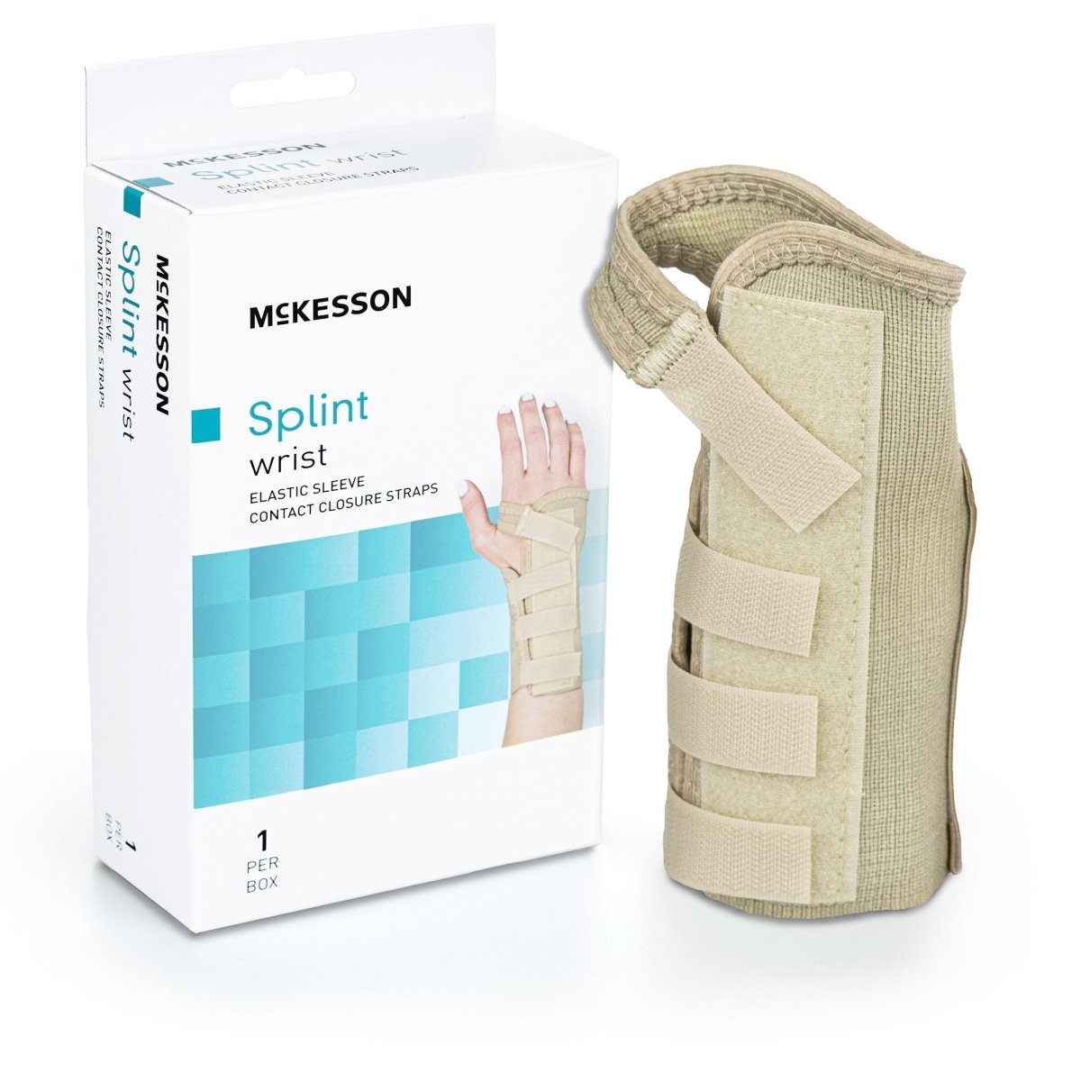 Mckesson Right Wrist Splint - 1159159_EA - 1 Mckesson Right Wrist Splint - 1159159_EA - 1