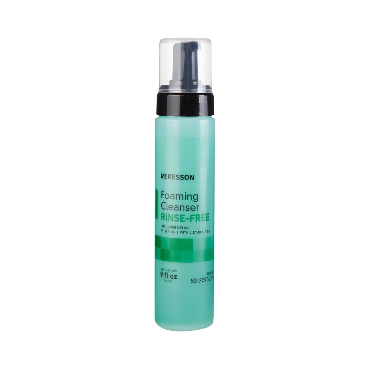 McKesson Rinse-Free Body Wash, Cucumber Melon Scent, 9 oz Pump Bottle - 877020_EA - 1 McKesson Rinse-Free Body Wash, Cucumber Melon Scent, 9 oz Pump Bottle - 877020_EA - 1