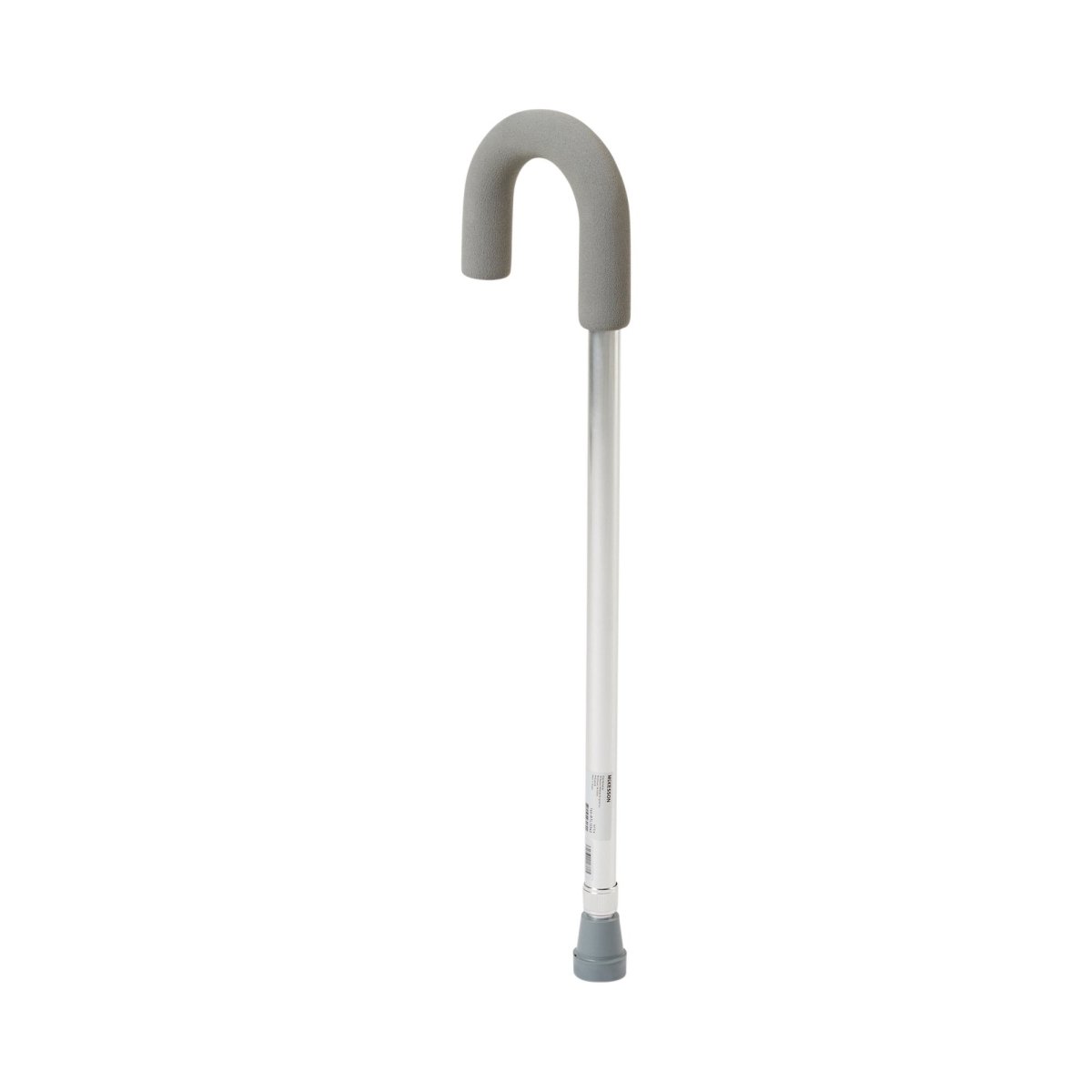 McKesson Round Handle Cane, Aluminum, Height Adjustable, Foam Grip - 1103359_EA - 1 McKesson Round Handle Cane, Aluminum, Height Adjustable, Foam Grip - 1103359_EA - 1