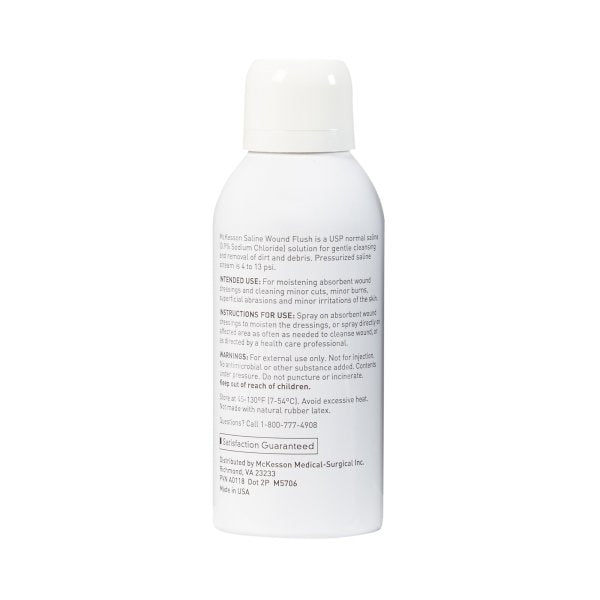 McKesson Saline Wound Flush - 1103071_EA - 6 McKesson Saline Wound Flush - 1103071_EA - 6