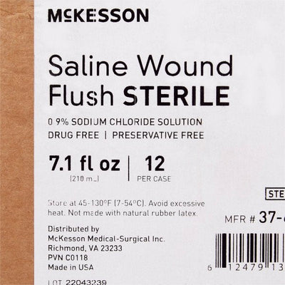 McKesson Saline Wound Flush - 636352_CS - 11 McKesson Saline Wound Flush - 636352_CS - 11