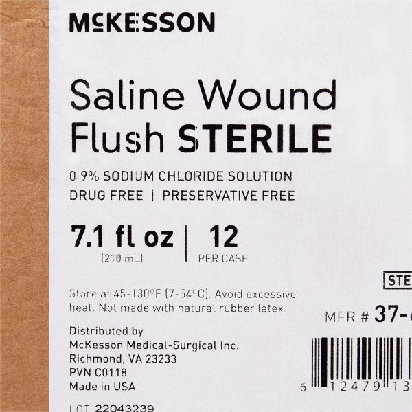 McKesson Saline Wound Flush - 636352_CS - 11 McKesson Saline Wound Flush - 636352_CS - 11