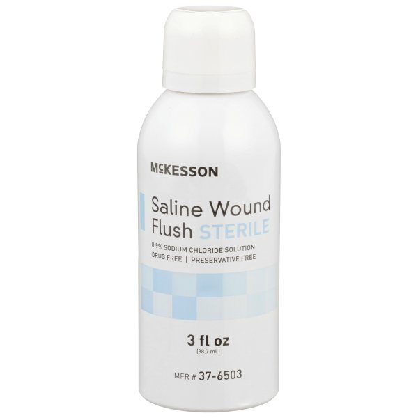 McKesson Saline Wound Flush - 636352_EA - 3 McKesson Saline Wound Flush - 636352_EA - 3
