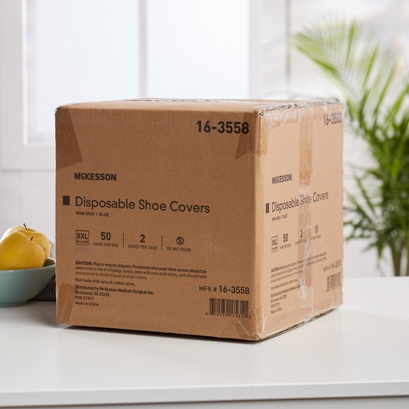 McKesson Shoe Covers, 2X-Large, Nonskid Sole - 651925_CS - 20 McKesson Shoe Covers, 2X-Large, Nonskid Sole - 651925_CS - 20