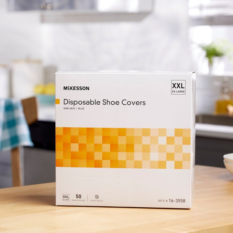 McKesson Shoe Covers, 2X-Large, Nonskid Sole - 651925_CS - 19 McKesson Shoe Covers, 2X-Large, Nonskid Sole - 651925_CS - 19