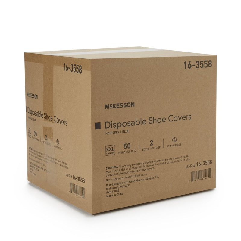 McKesson Shoe Covers, 2X-Large, Nonskid Sole - 651925_CS - 17 McKesson Shoe Covers, 2X-Large, Nonskid Sole - 651925_CS - 17
