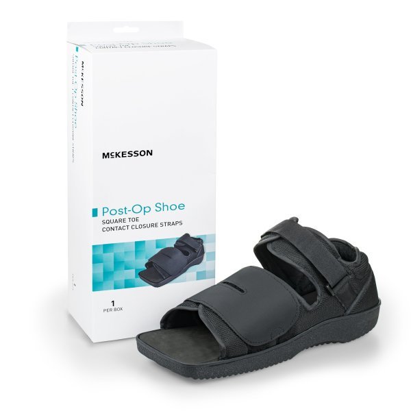 McKesson Square Toe Post-Op Shoe - 1159126_EA - 1 McKesson Square Toe Post-Op Shoe - 1159126_EA - 1