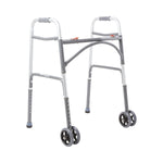 McKesson Steel Bariatric Folding Walker, 32 – 39 Inch Height - 1065261_CS - 1 McKesson Steel Bariatric Folding Walker, 32 – 39 Inch Height - 1065261_CS - 1