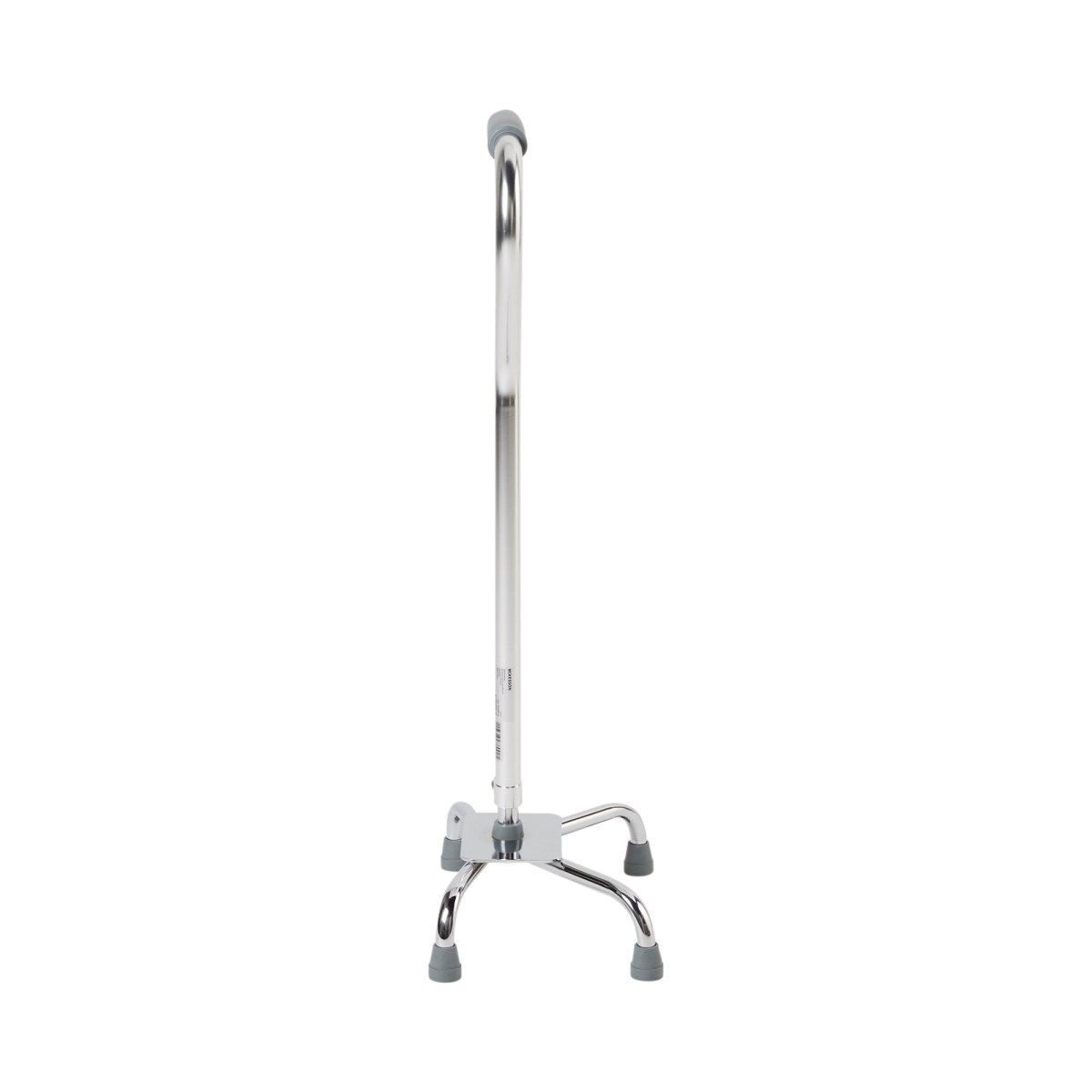 McKesson Steel Chrome Offset Quad Cane, 29 – 37½ Inch - 1065218_EA - 1 McKesson Steel Chrome Offset Quad Cane, 29 – 37½ Inch - 1065218_EA - 1