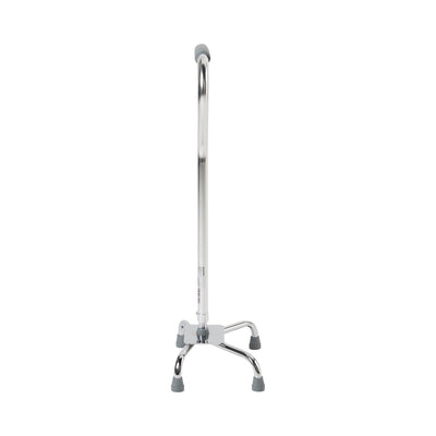 McKesson Steel Chrome Offset Quad Cane, 29 – 37½ Inch - 1065218_EA - 1 McKesson Steel Chrome Offset Quad Cane, 29 – 37½ Inch - 1065218_EA - 1