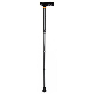 McKesson T-Handle Foldable Cane, Black - 1065212_EA - 1 McKesson T-Handle Foldable Cane, Black - 1065212_EA - 1
