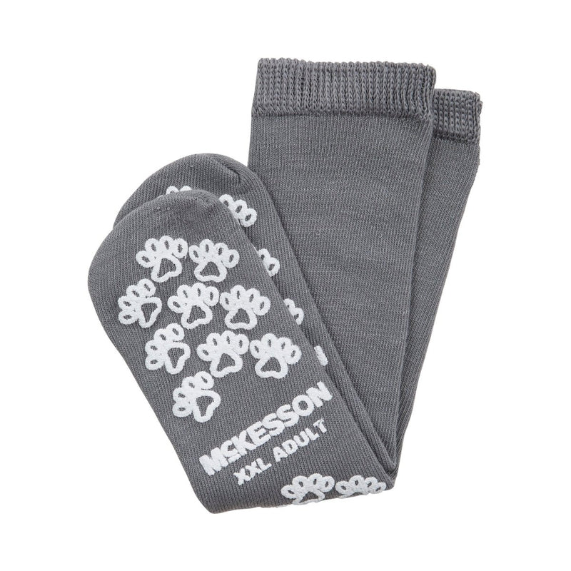 McKesson Terries Adult Slipper Socks - 504733_PR - 14 McKesson Terries Adult Slipper Socks - 504733_PR - 14