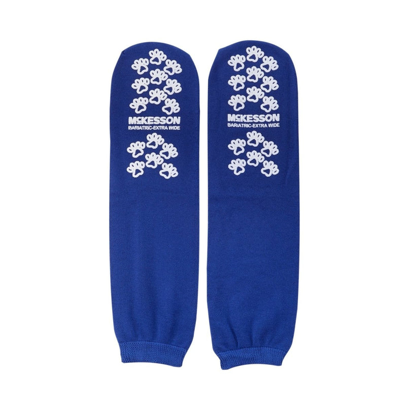 McKesson Terries Adult Slipper Socks Skid-Resistant Tread Sole and Top - 558997_PR - 38 McKesson Terries Adult Slipper Socks Skid-Resistant Tread Sole and Top - 558997_PR - 38