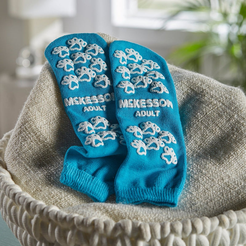 McKesson Terries Adult Slipper Socks - 334874_CS - 49 McKesson Terries Adult Slipper Socks - 334874_CS - 49
