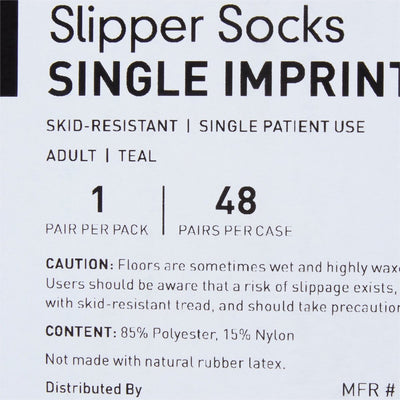 McKesson Terries Adult Slipper Socks - 334874_CS - 48 McKesson Terries Adult Slipper Socks - 334874_CS - 48