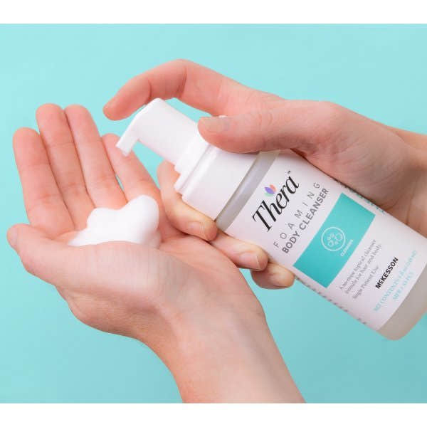 McKesson Thera Foaming Body Cleanser, 5 oz. Bottle - 1049758_BT - 1 McKesson Thera Foaming Body Cleanser - 1049758_BT - 2