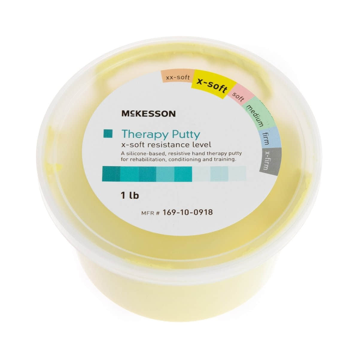 McKesson Therapy Putty, Extra Soft, 1 lb - 1129156_EA - 1 McKesson Therapy Putty, Extra Soft, 1 lb - 1129156_EA - 1