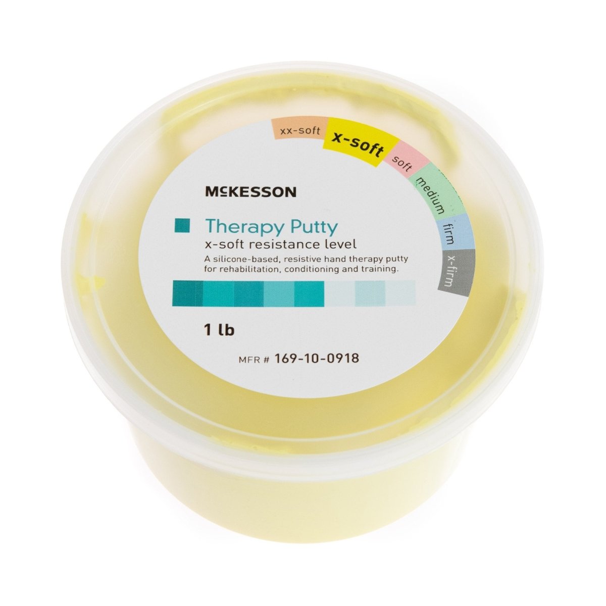 McKesson Therapy Putty, Extra Soft, 1 lb - 1129156_EA - 1 McKesson Therapy Putty, Extra Soft, 1 lb - 1129156_EA - 1