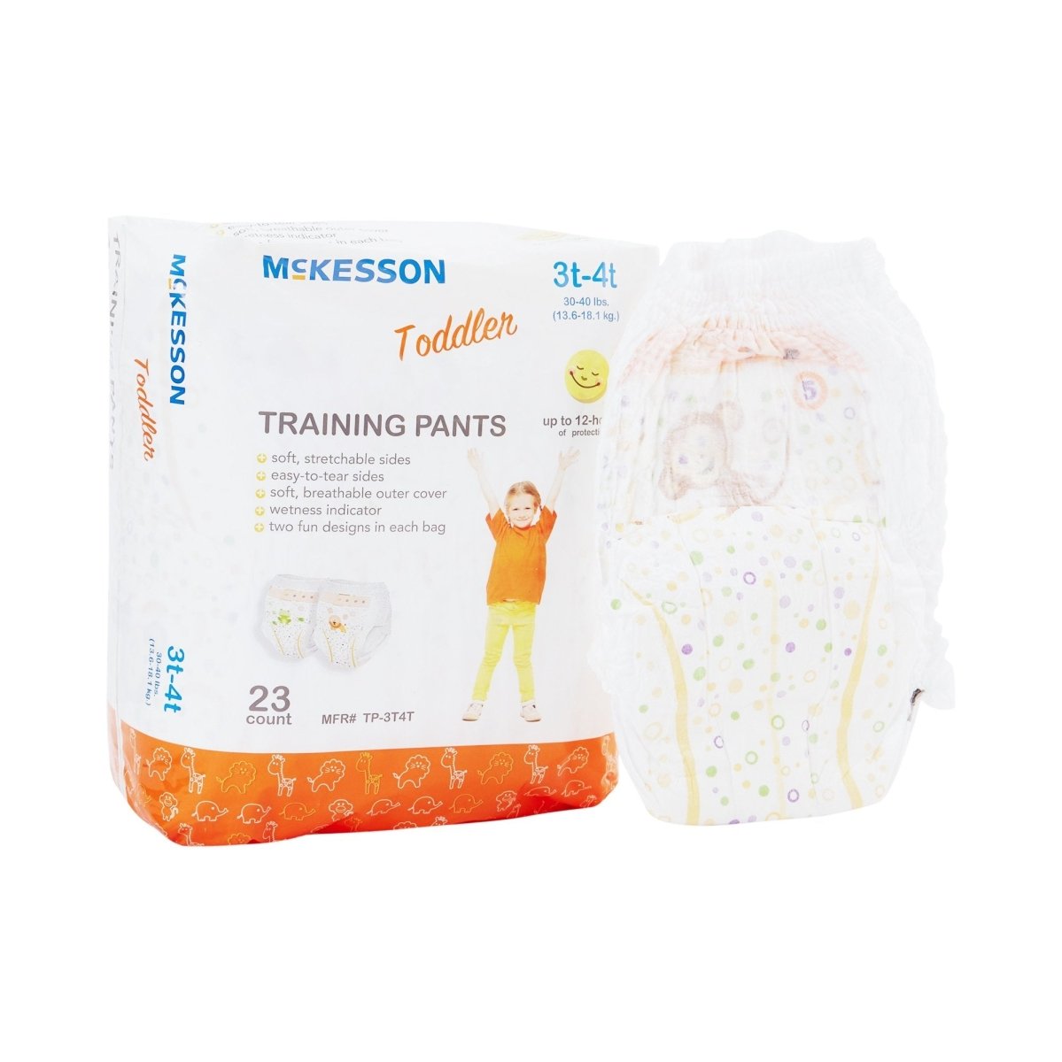 McKesson Toddler Training Pants -Unisex - 1144482_BG - 1 McKesson Toddler Training Pants -Unisex - 1144482_BG - 1