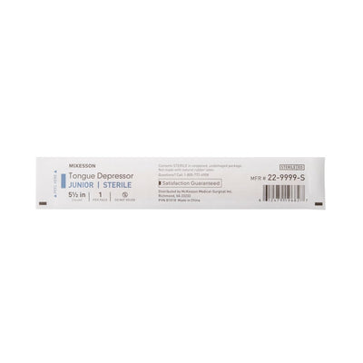 McKesson Tongue Depressors Junior 5.5" Length Wood - 854424_EA - 23 McKesson Tongue Depressors Junior 5.5" Length Wood - 854424_EA - 23