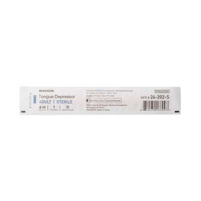 McKesson Tongue Depressors Senior Wide Blade - 508714_CS - 13 McKesson Tongue Depressors Senior Wide Blade - 508714_CS - 13