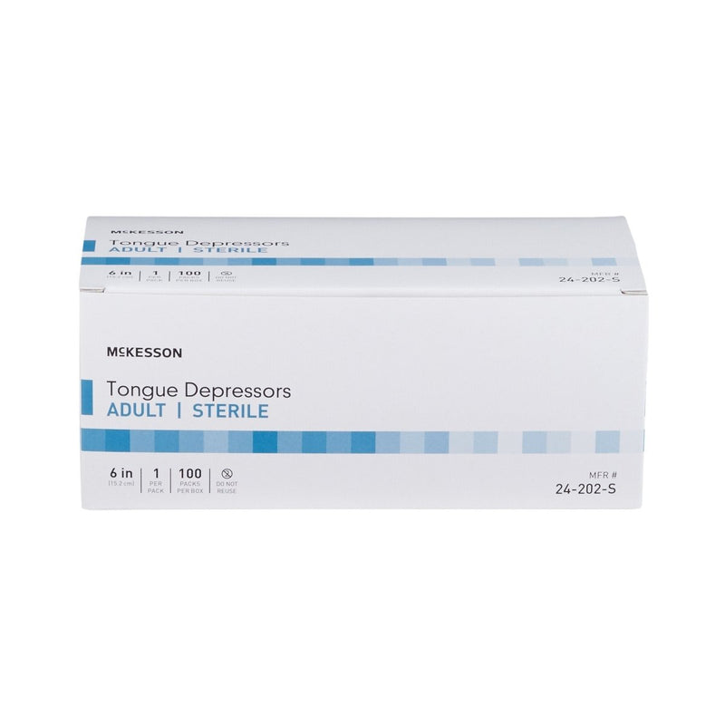 McKesson Tongue Depressors Senior Wide Blade - 508714_CS - 15 McKesson Tongue Depressors Senior Wide Blade - 508714_CS - 15