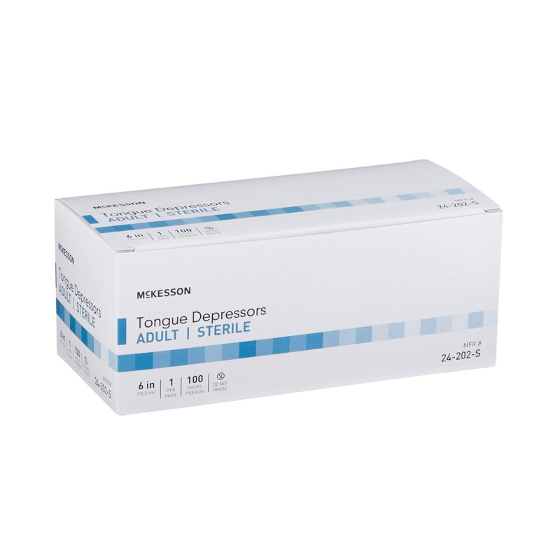 McKesson Tongue Depressors Senior Wide Blade - 508714_CS - 16 McKesson Tongue Depressors Senior Wide Blade - 508714_CS - 16