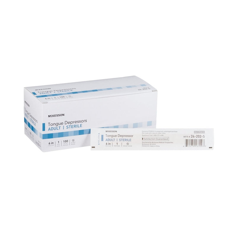 McKesson Tongue Depressors Senior Wide Blade - 508714_CS - 11 McKesson Tongue Depressors Senior Wide Blade - 508714_CS - 11