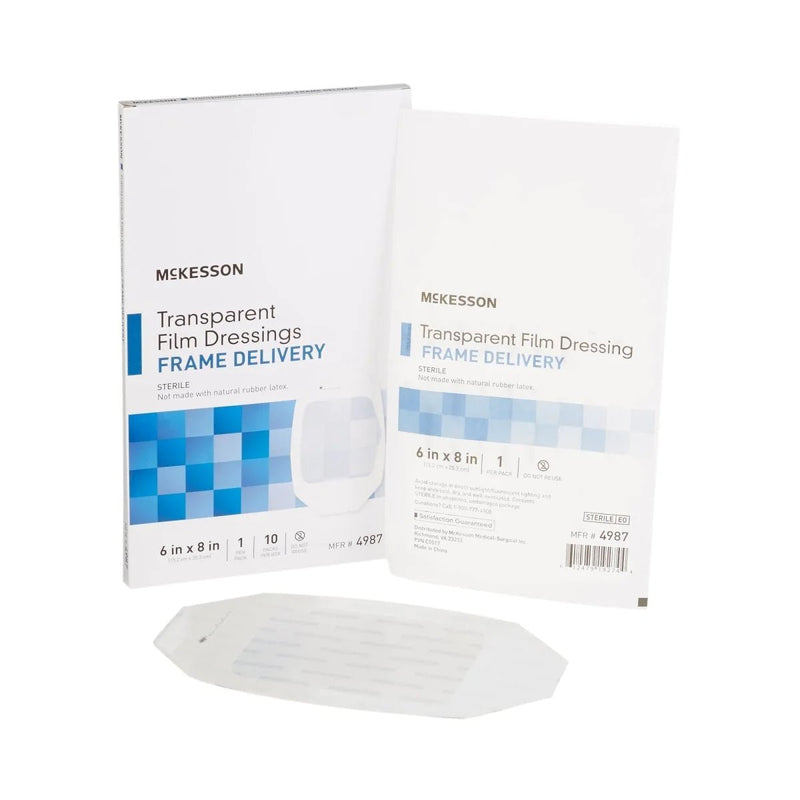 McKesson Transparent Film Dressing with Frame-Style Delivery - 886410_EA - 2 McKesson Transparent Film Dressing with Frame-Style Delivery - 886410_EA - 2