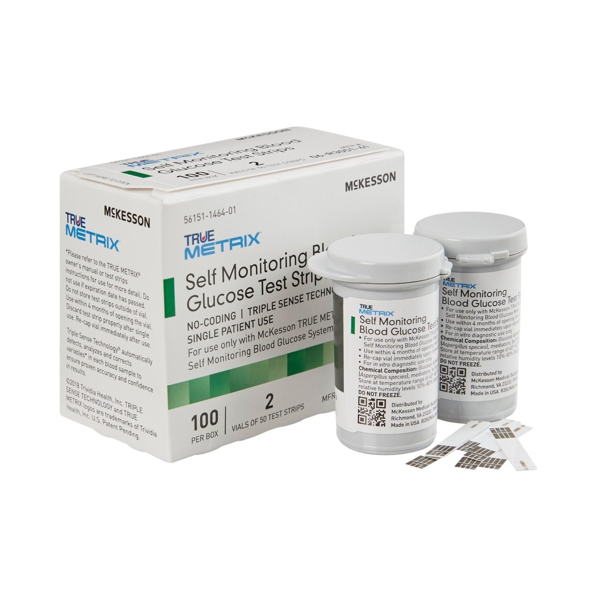 McKesson TRUE METRIX Blood Glucose Test Strips - 960299_BX - 1 McKesson TRUE METRIX Blood Glucose Test Strips - 960299_BX - 1
