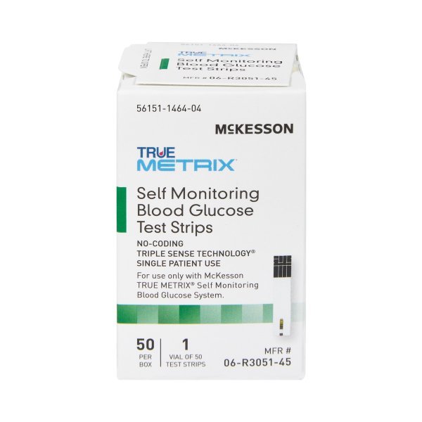 McKesson TRUE METRIX Blood Glucose Test Strips - 960300_BX - 6 McKesson TRUE METRIX Blood Glucose Test Strips - 960300_BX - 6