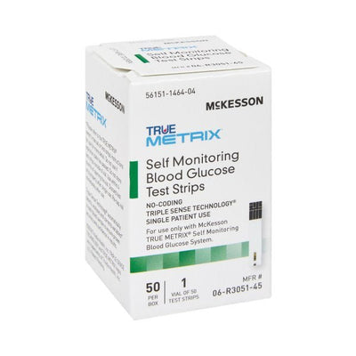 McKesson TRUE METRIX Blood Glucose Test Strips - 960300_BX - 7 McKesson TRUE METRIX Blood Glucose Test Strips - 960300_BX - 7