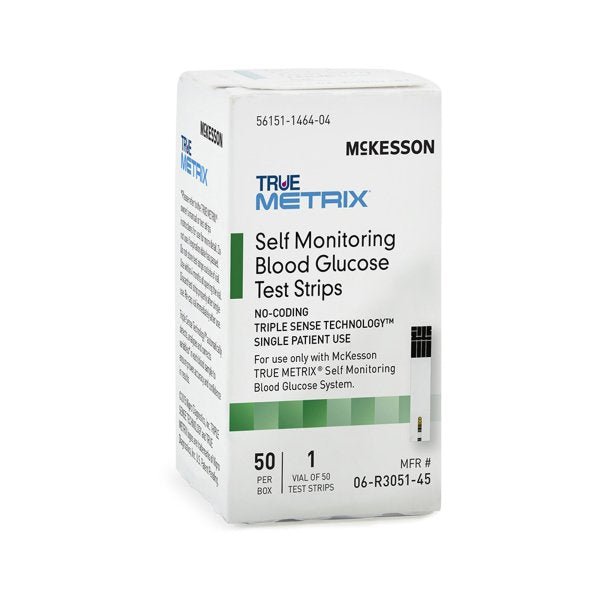 McKesson TRUE METRIX Blood Glucose Test Strips - 960300_BX - 4 McKesson TRUE METRIX Blood Glucose Test Strips - 960300_BX - 4