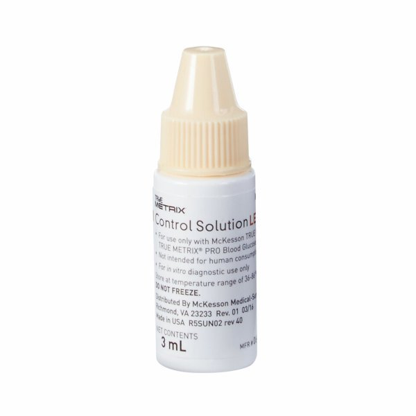 McKesson TRUE METRIX Glucose Control Solution - 960303_BX - 6 McKesson TRUE METRIX Glucose Control Solution - 960303_BX - 6