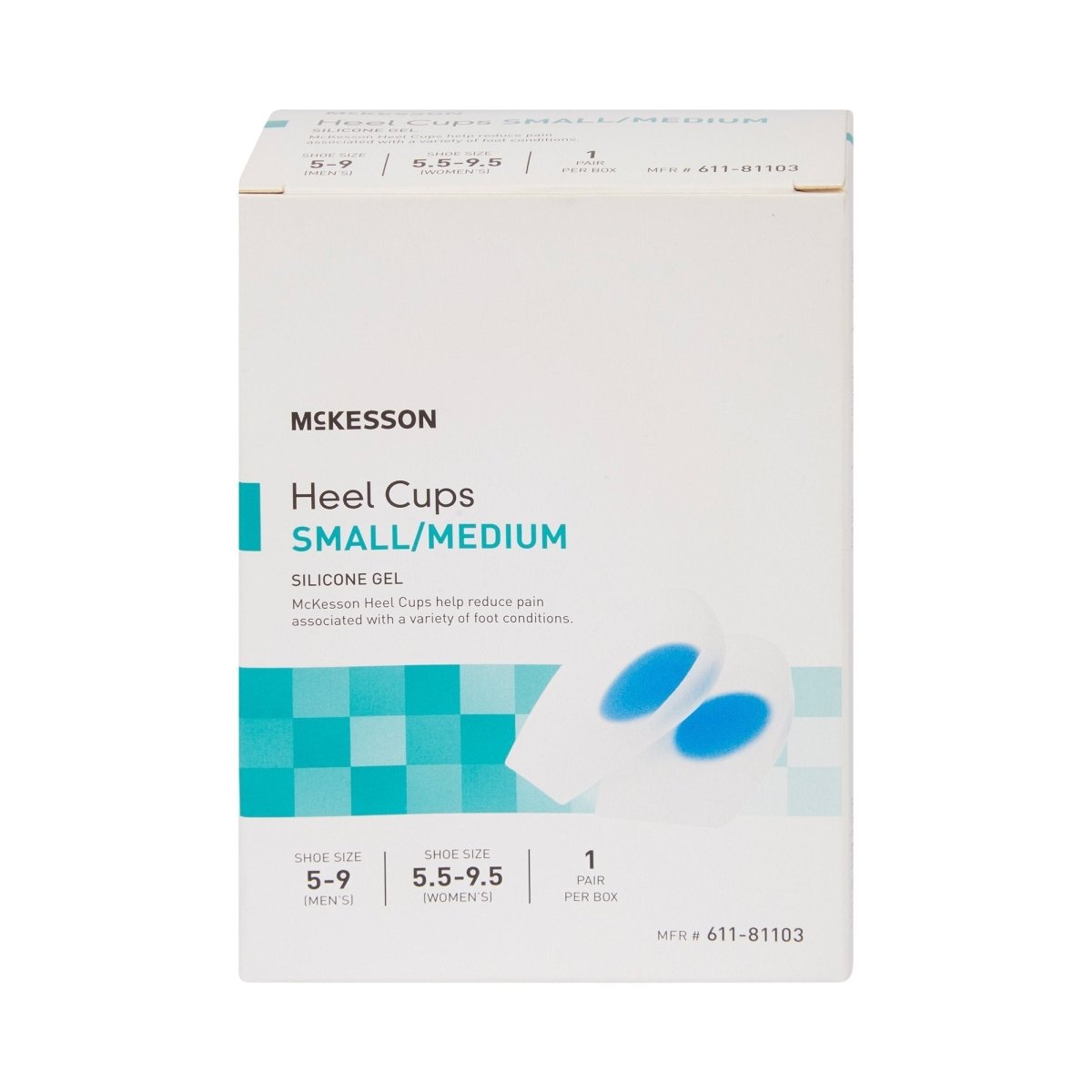 McKesson U-Shaped Heel Cup - 1132300_PR - 1 McKesson U-Shaped Heel Cup - 1132300_PR - 1