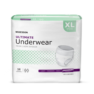 McKesson Ultimate Maximum Absorbent Underwear -Unisex - 1123837_BG - 3 McKesson Ultimate Maximum Absorbent Underwear -Unisex - 1123837_BG - 3