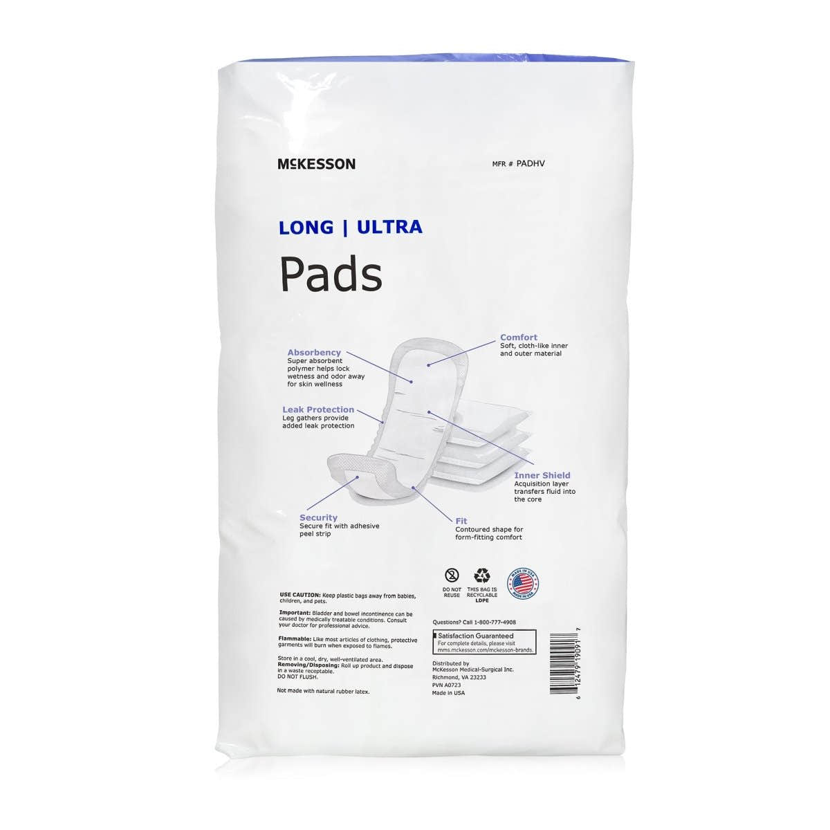 McKesson Ultra Bladder Control Pads - 884157_BG - 1 McKesson Ultra Bladder Control Pads - 884157_BG - 2