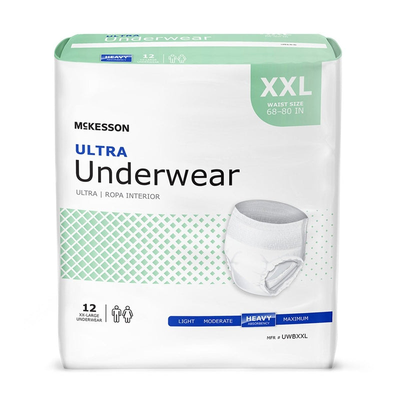 McKesson Ultra Heavy Absorbent Underwear -Unisex - 724919_BG - 4 McKesson Ultra Heavy Absorbent Underwear -Unisex - 724919_BG - 4