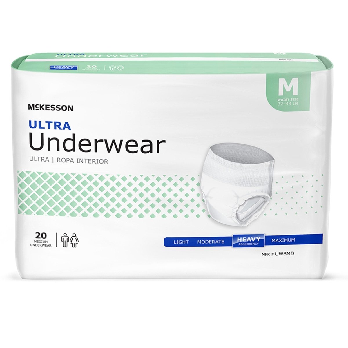 McKesson Ultra Heavy Absorbent Underwear -Unisex - 724916_BG - 1 McKesson Ultra Heavy Absorbent Underwear -Unisex - 724916_BG - 1