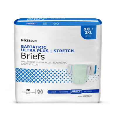 McKesson Ultra Plus Stretch Incontinence Briefs - 973140_BG - 3 McKesson Ultra Plus Stretch Incontinence Briefs - 973140_BG - 3