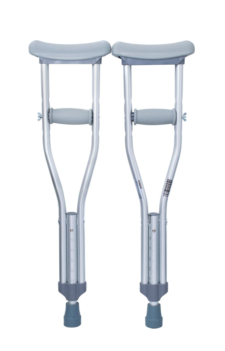 McKesson Underarm Crutches, 26 – 34 Inch Height - 1093022_PR - 1 McKesson Underarm Crutches, 26 – 34 Inch Height - 1093022_PR - 1