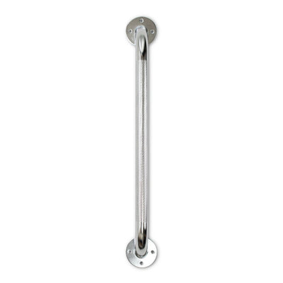 McKesson Wall Grab Bar, Chrome Finish, Knurled Steel - 1103375_CS - 1 McKesson Wall Grab Bar, Chrome Finish, Knurled Steel - 1103375_CS - 1