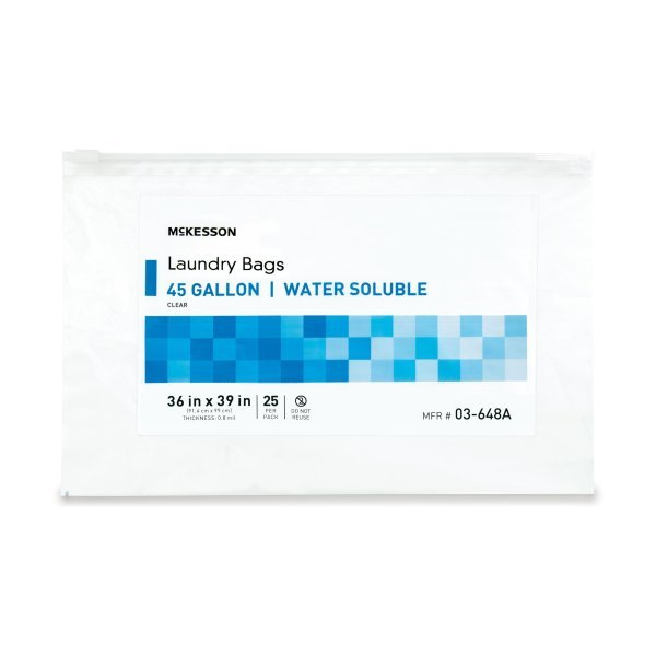 McKesson Water Soluble Laundry Bag - 1147892_PK - 12 McKesson Water Soluble Laundry Bag - 1147892_PK - 12
