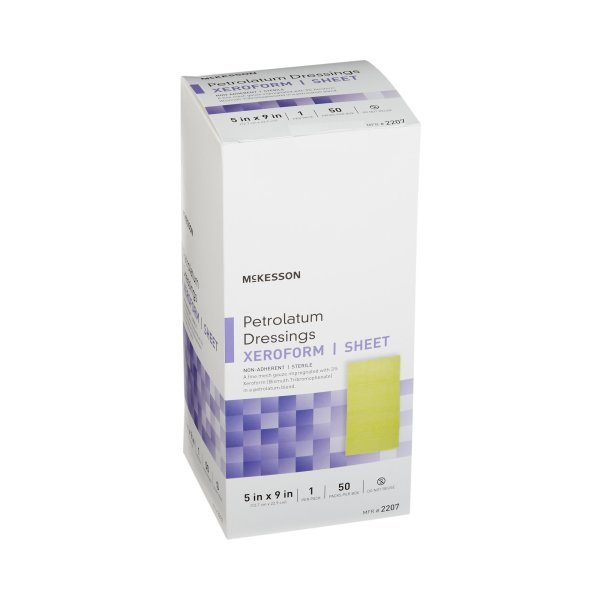 McKesson Xeroform Petrolatum Dressing - 864638_EA - 7 McKesson Xeroform Petrolatum Dressing - 864638_EA - 7